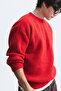 Oversize Ribbed Knit Sweater - 5