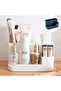 Small Storage Bins， Rotatable Makeup Organizer Multi-Purpose Jewelry and Cosmetic Storage Box for Ba - 3