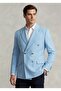 Men's Slim Fit Gold Button Double Breasted Blazer Single Jacket