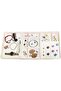 3PCS Stackable Jewelry Organizer Trays-Drawer Storage Box Velvet Display Holder for Necklace Earring