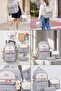 Korean Style Quality Nutrition and Pencil Box Set School Bag - 2