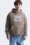 Baskılı Oversize Sweatshirt - 4
