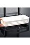 Shower Door Caddy Organizer with Hooks Rust Proof Hanging Storage Basket Bathroom Shelves Rack Drill - 4