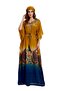 Women's Elegant Printed Arabian Kaftan Dress