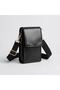 Mini Crisscross Straps and Shoulder Bag in Black for Women with Two Compartments and Phone Pocket—Casual and Stylish Design CANEDR08 - 3
