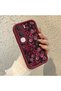 Vivo Y31/Y21D Compatible Dark Background Red Rose Printed Case, Non-Fading Permanent Clear Pattern - 2