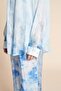 قميص منقوش بلونين بأكمام طويلة - 5