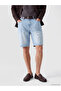 Lcw Jeans Indigo Loose Fit Men's Jean Shorts