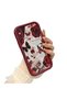 iPhone X/Xs Compatible Rose and Butterfly Case, Retro Collage Book Page Art Motif