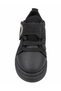 Girls' Silvery and Stone-Faced Velcro Strap Sneakers - 3