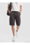 Xside Grey Relax Fit Men's Cargo Shorts