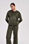 Women's Plain Long-Sleeve Pyjama Set - 4