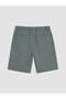 Lcw Vision Green Regular Fit Dobby Men's Shorts - 8