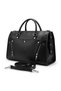 Women's Leather Clutch Bag (Black) CANEDR08 - 4
