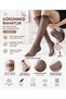 1 Piece Aeria Series Skin Non-Slip Silicone Based Invisible 5 Den Transparent Pants Socks Yoga Pilates and Daily Use Socks