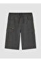 Xside Grey Relax Fit Men's Cargo Shorts - 5