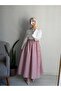 Women's Lined Long Skirt - 4