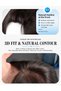 Full Lace Clip-in Topper for Women ,Hair lace size:7 X 11 cm Extension length:25 Centimeters Color:dark brown - 6