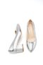 Mira Serena Women's Heeled Shoes 00126150 Silver Croco - 5