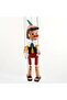 Wooden Pinocchio Puppet Educational Toy Preschool Puppet Decorative Object 20 cm - 2