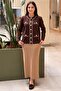 Knitwear Cardigan with Chain and Gold Button Detail - 3