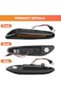 Set de 2 lămpi de semnalizare secvențiale, LED, Compatibil cu BMW E46 E36 E90 E91 E60 E61 E87 E88 E92 E93 X1 E84 X3 E83 X5 E53 E81, Negru - 5