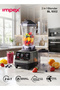 BL1002 2 in 1 Blender 400W 2L Jar 15000 RPM 6PCS SS Blade 15 Level Control Overheat Protection