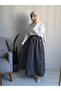 Women's Lined Long Skirt - 4