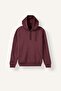 Regular Fit Hooded Basic Sweatshirt with Kangaroo Pocket (26 Au)