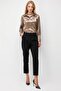 Slim Fit Pants with Side Pockets 4103 - 2