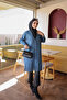Indigo Stone Cold Yarn Knitwear Cardigan - 3