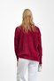 Burgundy Bow Detailed Angora Soft Knitwear Cardigan - 4