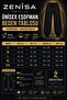 2 Pieces Black/Gray Men's Wide-Lette Sweatpants High Waist Oversize Comfortable Fit with Side Pockets for Daily Wear - 4