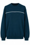 Biyeli Basic O Neck Petrol Men's Sweatshirt 27Kdt1000001