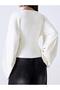 Women's Modal Fabric V-Neck Wide Sleeve Waist-Fitted Blouse - 3