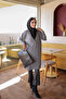 Gray Stone Cold Yarn Knitwear Cardigan - 2