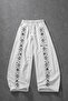 Men's White Oracle Embroidery Baggy Tracksuit - 2