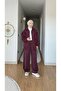 Molly Nelly Women's V-Piece Zippered Pants Suit - 3
