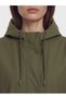 Texx Store Quality Lcw Modest Khaki Hooded Women's Raincoat - 3