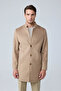 Men's Relaxed-Fit Premium Wool Cashmere Coat Beige 4351Dngr - 4