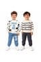 Boy's Seasonal 2-Piece Top and Bottom Tracksuit Set