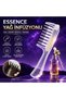 Metal Tip Container Hair Serum and Care Oil Application Comb - Transparent Serum Comb - 3