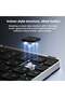 2-in-1 Foldable Bluetooth Keyboard with Touchpad & Magnetic Stand Case | Ultra-Slim Wireless Travel Keyboard for iPad, iPhone, Android Tablets, Windows PC & MacBook - 2