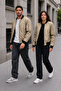 Quilted Lined Zippered Bomber Coat - 3