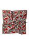 Soft Scarf Painterly Floral Turquoise - 4