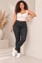 Women's Plus Size Slim Fit Narrow Leg Comfort Lycra Denim Trousers Jeans 42-56 - 4