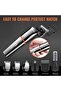 Beard Trimmer for Men, Cordless Hair Trimmer Hair Cutting Groomer Kit, USB Rechargeable 6 in 1 - 4