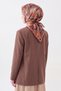 Soft Scarf Painterly Floral Brown - 2