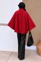 Belted Granada Poncho Tsd260292 Red - 7