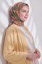 Soft Scarf Painterly Floral Green